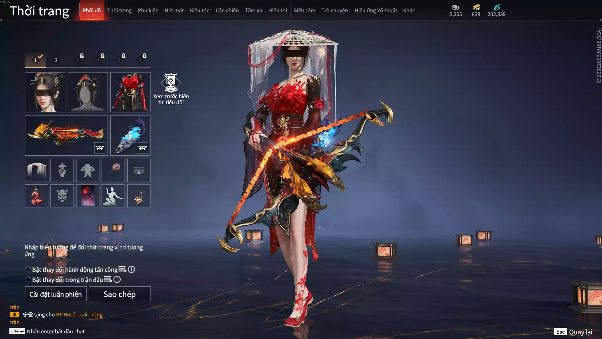 Ảnh 9 Vũ khí đỏ, 9 Trang phục đỏ, 3 Phụ kiện hóa hình và hơn thế, nhấn xem chi tiết bên trong